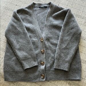 Quince cashmere classic fit cardigan
